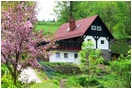 Widok budynku, w którym mieszczą się apartamenty