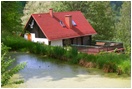 Widok budynku, w którym mieszczą się apartamenty
